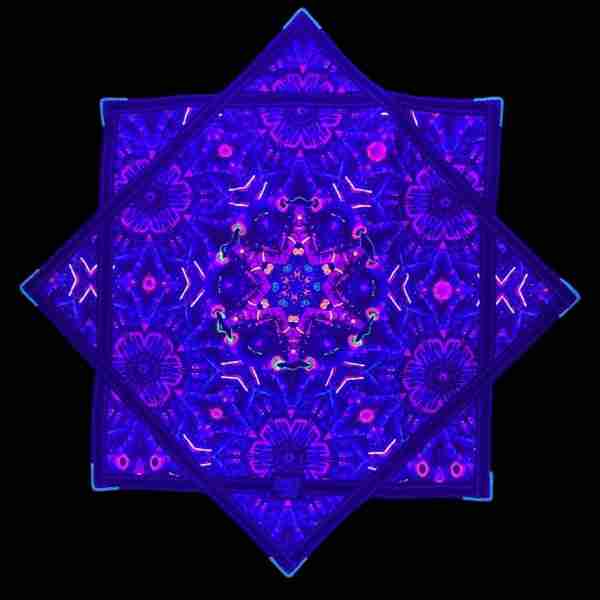Portals Flow Star - Double-Sided (UV Reactive)