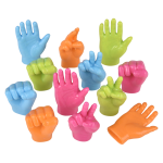 Neon Hand Finger Puppets 2.5"
