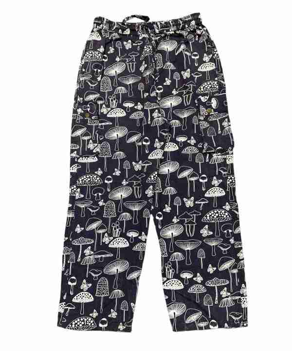 Mushroom Cotton Yoga Trousers