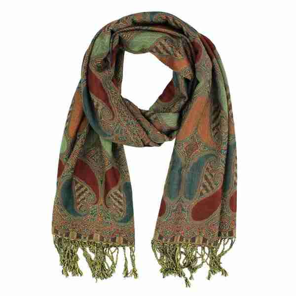 Large Paisley Pashmina Scarf Shawl