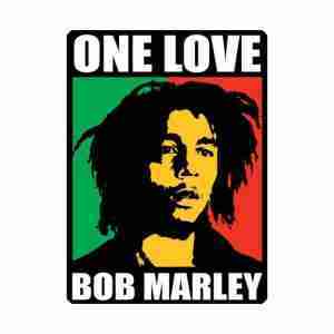 One Love Sticker