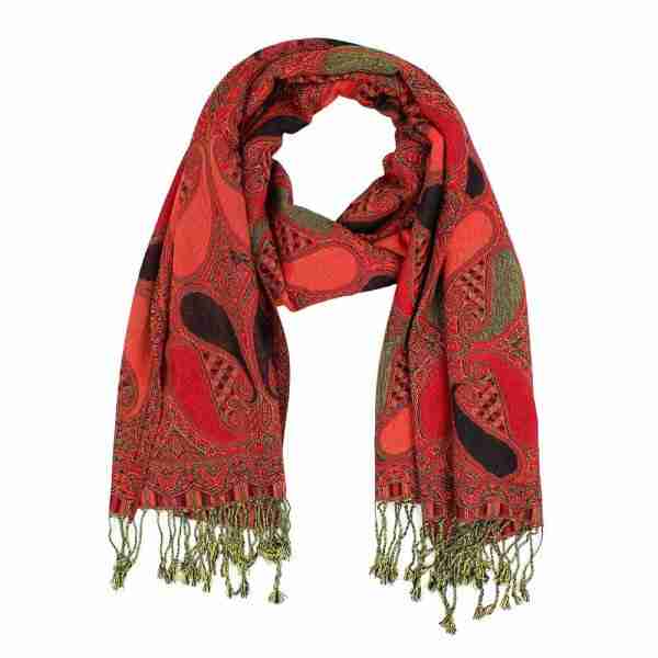 Large Paisley Pashmina Scarf Shawl