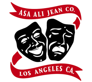 Asaali clothing brand logo with theater masks