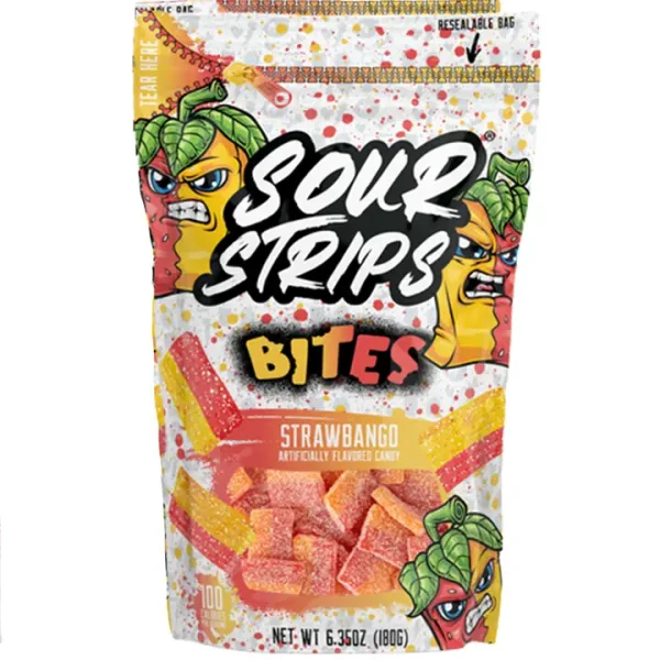 Sour Strips Bites 180g
