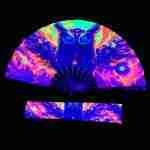 Wook Owl Fan + Sleeve (UV Reactive)