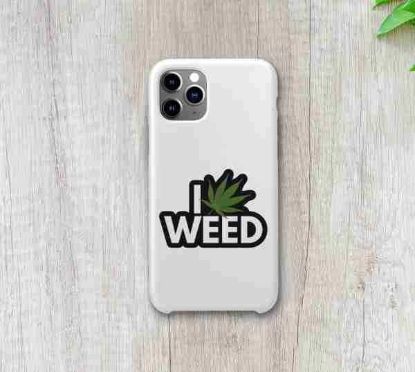 I Leaf Weed Sticker