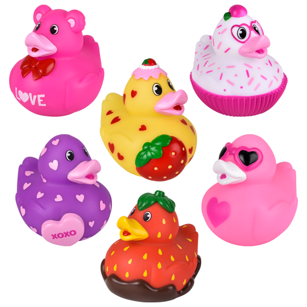 Valentine’s Rubber Duck Assortment 3.5"