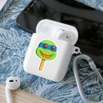 Retro Turtle Popsicle Ice Cream Funny Nostalgic Sticker