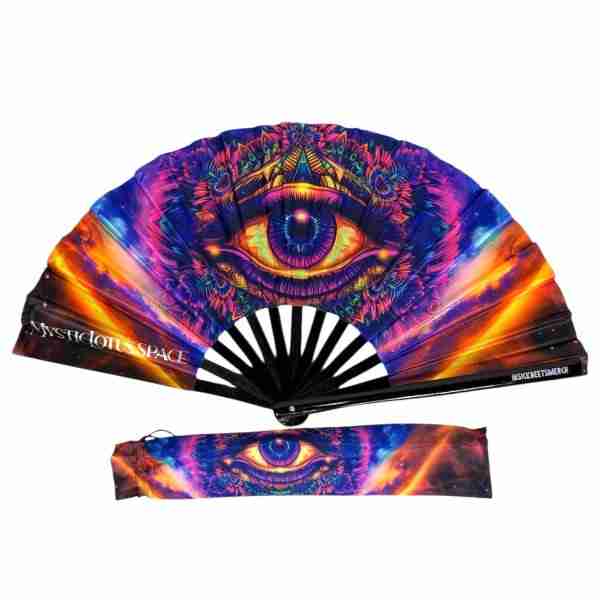 Eye See You Fan + Sleeve (UV Reactive)