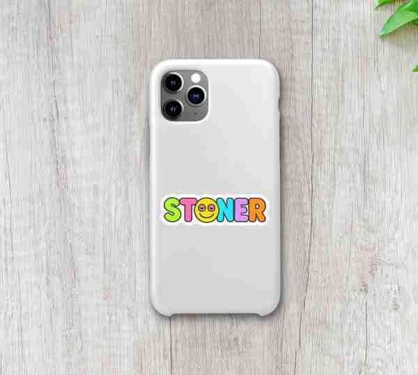 Stoner Smiley Sticker