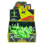 Glow In Dark Stretchy Alien 2.25"