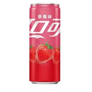 Coca Cola Strawberry 330ml ( China )