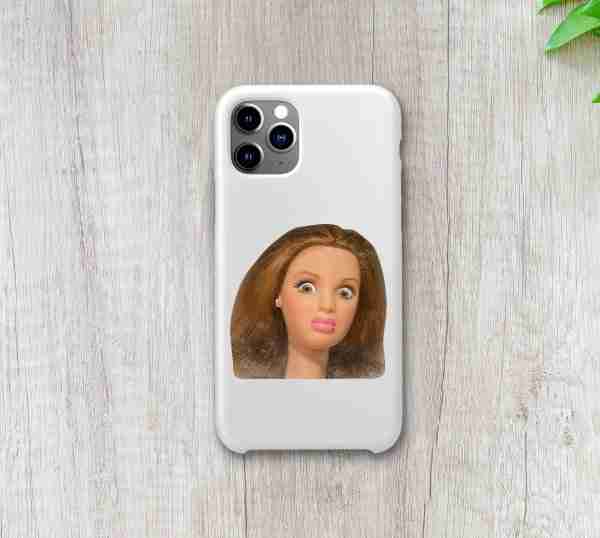 Funny Doll Face – Vinyl Sticker