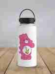 Caring Weed Bear Sticker- Pink Bong