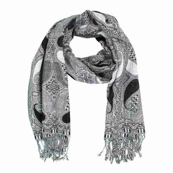 Large Paisley Pashmina Scarf Shawl