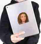 Funny Doll Face – Vinyl Sticker
