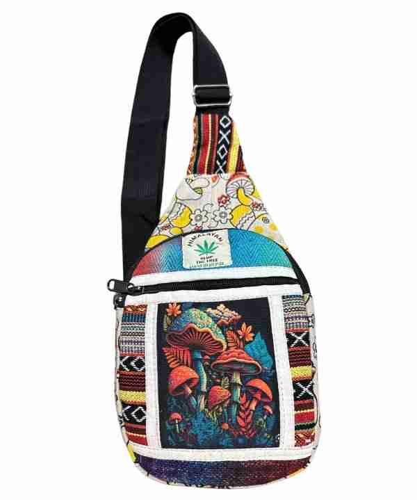 Hemp Crossbody Backpack