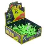Glow In Dark Stretchy Alien 2.25"