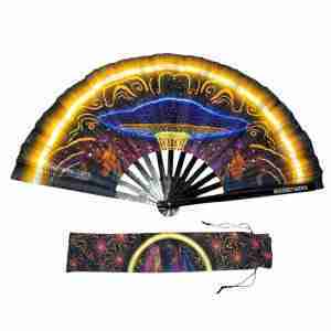 UFO UV Reactive Fan With Matching Sleeve