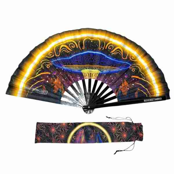 UFO UV Reactive Fan With Matching Sleeve