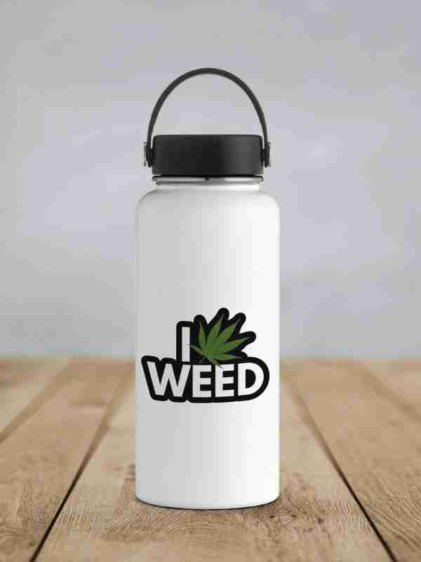 I Leaf Weed Sticker