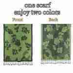 Rose Floral Pashmina Reversible Scarf Shawl