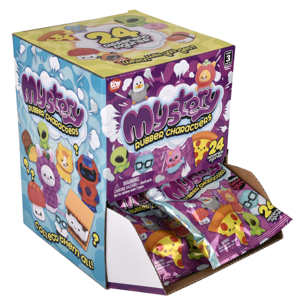 Blind Bag Rubber Character Toys 2"