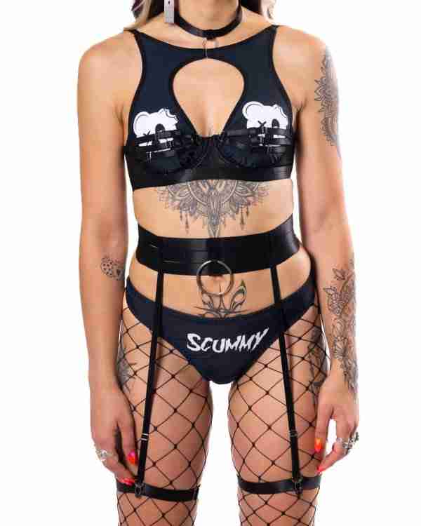 Hide and Seek Cutout Bra Top
