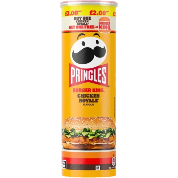 Pringles Burger King Chicken Royale 165g ( UK )