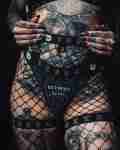 Seance Tech Bikini Bottom & Suspenders