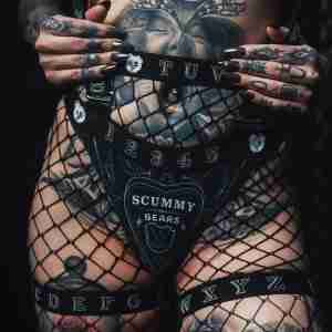 Seance Tech Bikini Bottom & Suspenders