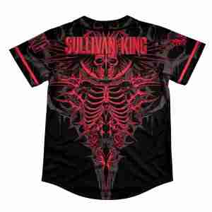 Sullivan King Last Rites Baseball Jersey