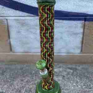 Double Layered Bong By Leisure Glass