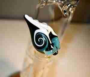 Wave Bay Swirl Alien Head Bowl