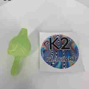 K2 Glass Bubble Cap - Solid Color