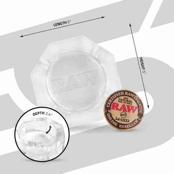 Raw Crystal Ashtray