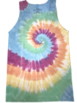The Drop Tie dye Tank - Sherbert