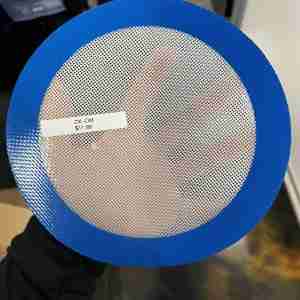 Silicone Dab Mat ( blue )