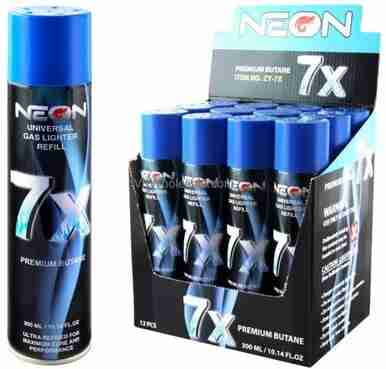 Neon Butane Gas