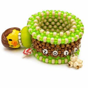 Zoinks Large 3D Cuff Kandi Bracelet