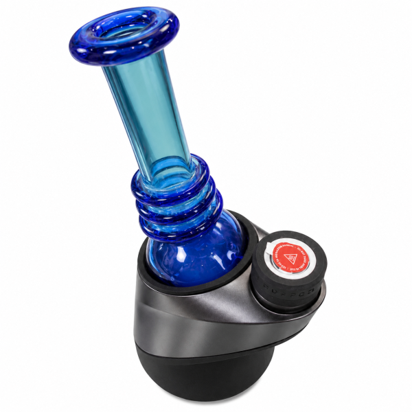 Custom Blue Fume Puffco Attachment