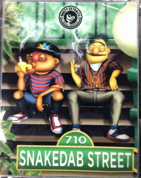 Roilty Extracts 710 Snakedab Street Oil Slick Dab Mat