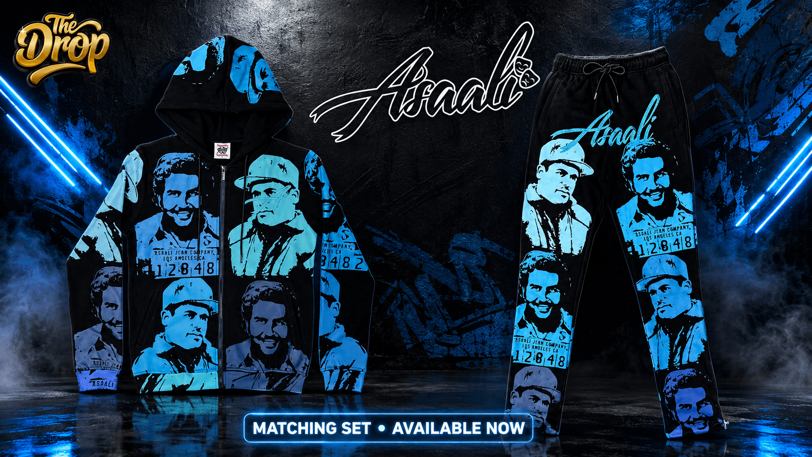 Asaali Clothing available at the drop lv