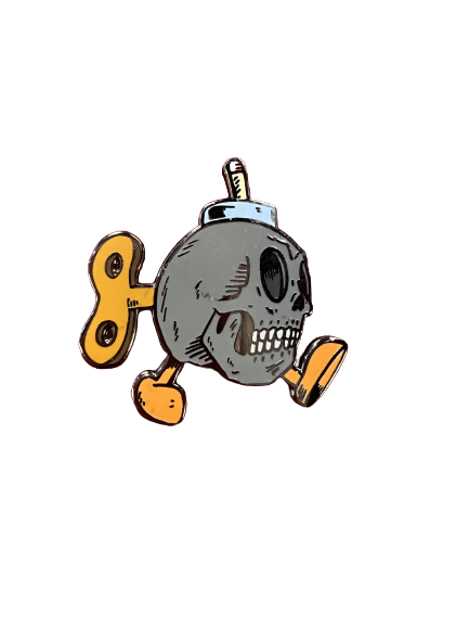 Pinitch Skull Tick Pin