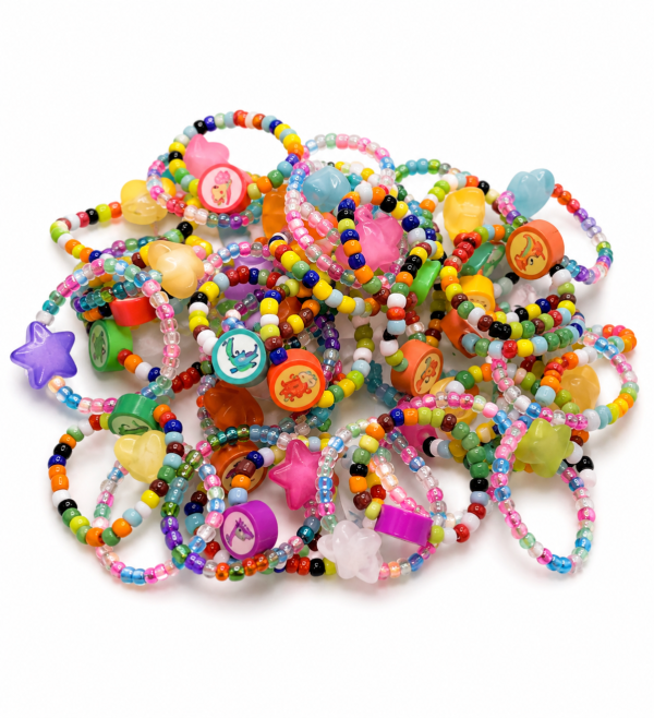 Kandi Rings - Blind Pack