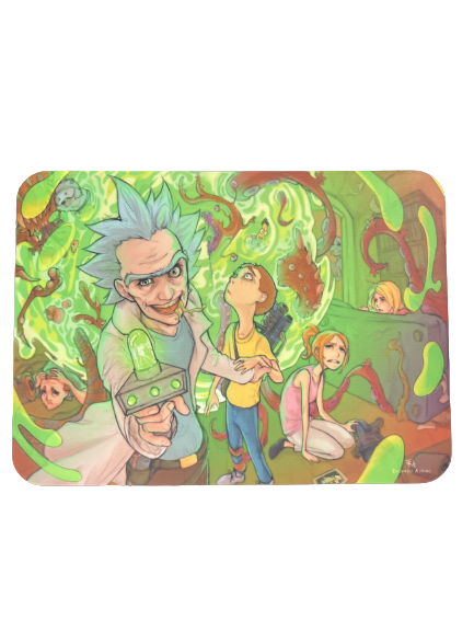 Rick and Morty’s Explicit Trip silicone dab mat