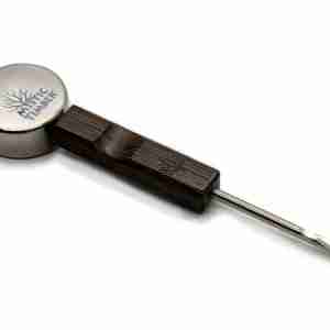 Mystic Timber THE PUCK – Wenge Shovel – Carb Cap Dabber