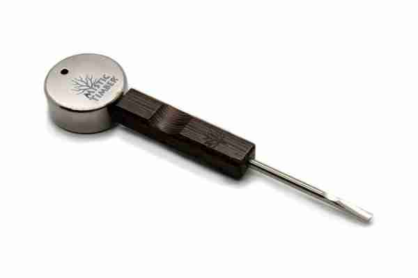 Mystic Timber THE PUCK – Wenge Shovel – Carb Cap Dabber