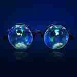 GloFX Black Kaleidoscope Glasses – Rainbow