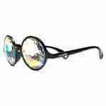 GloFX Black Kaleidoscope Glasses – Rainbow